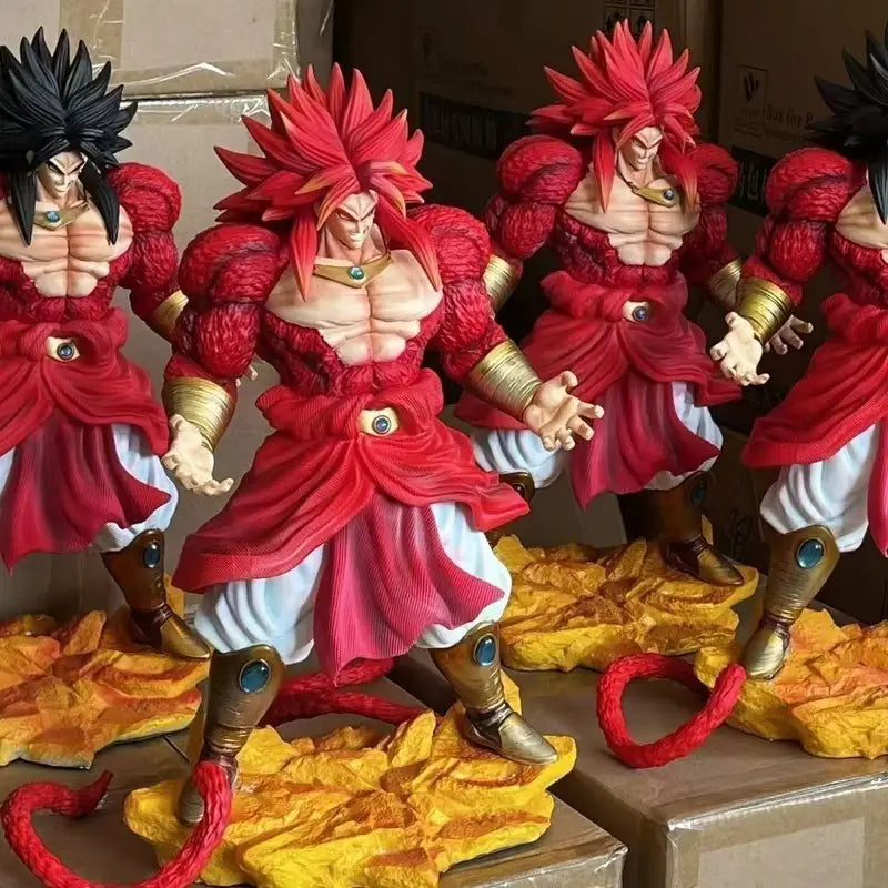 Dragon Ball Z Broly Super Saiyan 4 Anime Action Figure PVC Model Collectible