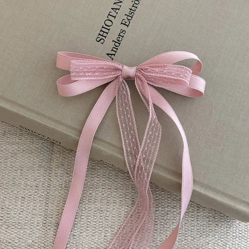 Fashion Bow Ribbon Hair Clips for Women Girls Set of Hair Accessories