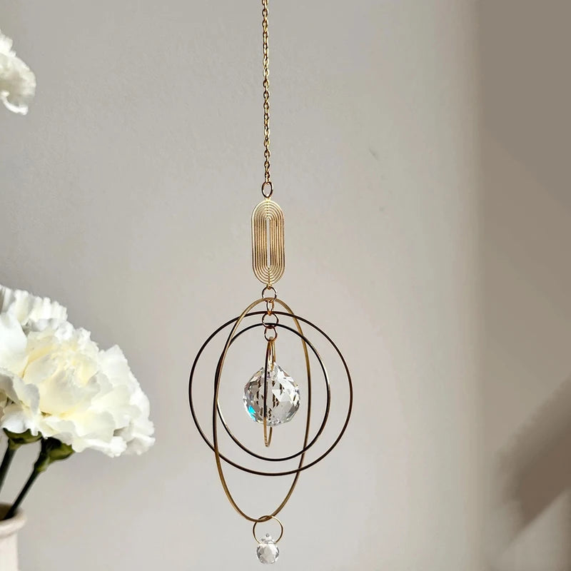Outdoor Crystal Light Catcher Hanging Decoration - Window & Garden Decor