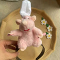 Cute Cartoon Ratatouille Plush Headband with Wide Brim Hair Clip for Kids & Women
