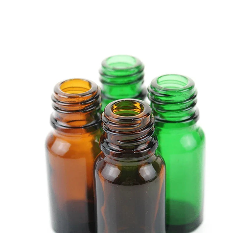 Refillable Glass Spray Bottles with Fine Mist Sprayer - Portable Nasal & Travel Use