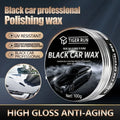 Black Car Wax 100g - High Gloss, UV Resistant, Waterproofing & Decontamination