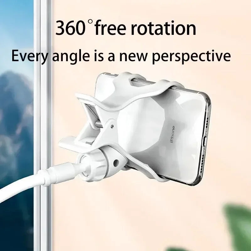 Flexible Mobile Phone Holder Stand for Bed Desk Desktop Mount Compatible with iPhone Samsung Xiaomi