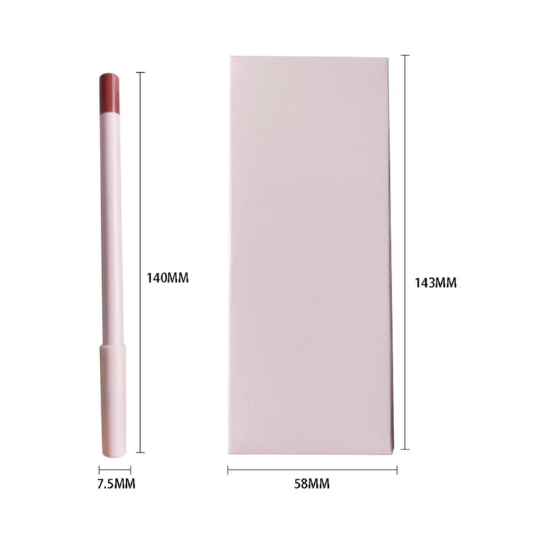 Waterproof Matte Lip Liner Set - Vegan Lip Makeup Kit with Custom Logo