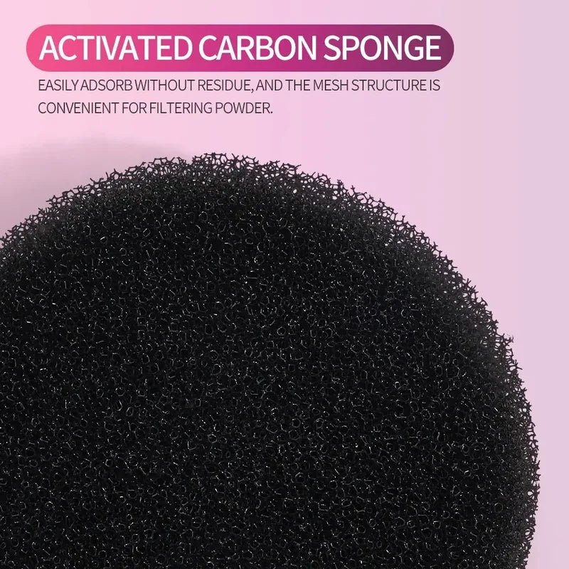 Makeup Brush Cleaner Sponges Set - Portable Drying & Color Removal Tool