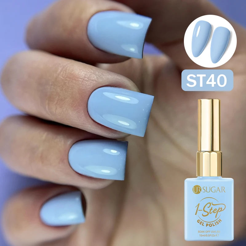 15ml Gel Nail Polish Set - Semi-Permanent UV & LED Soak Off for DIY Manicure