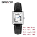 Luxury Couple Quartz Watches Waterproof Scratch-Resistant Leather Strap