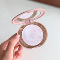 Color Correcting Brightening Face Powder with Marble Finish - Lavender Mint Tone Up, Blurring & 16H Wear