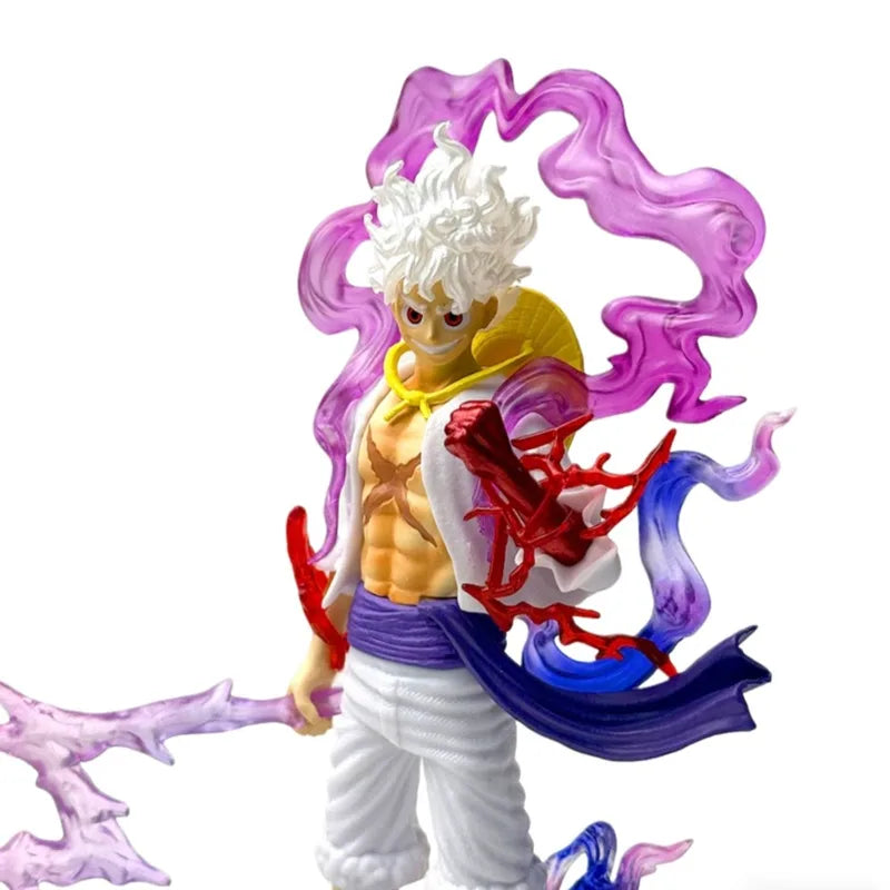 21cm One Piece Action Figure Luffy GEAR 5 Nika Sun God Collectible Toy