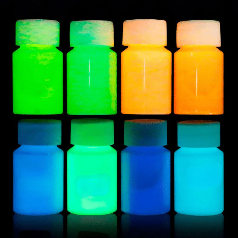 Glow In The Dark Paint Self-Luminous Phosphorescent Wall & Body Painting - Multiple Colors