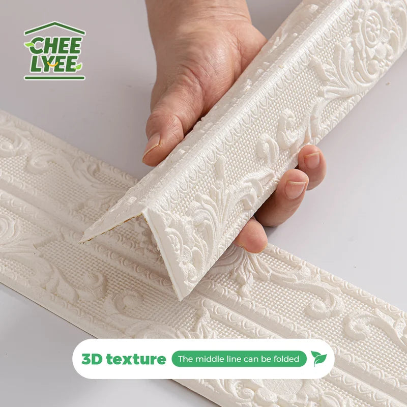 Self-Adhesive Edge Banding Strip for Corners and Surfaces – 8mm Thick Foam Trim