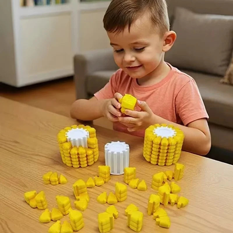 3D Corn Puzzle Stress Relief Toy Tetris Brain Development Jigsaw Game