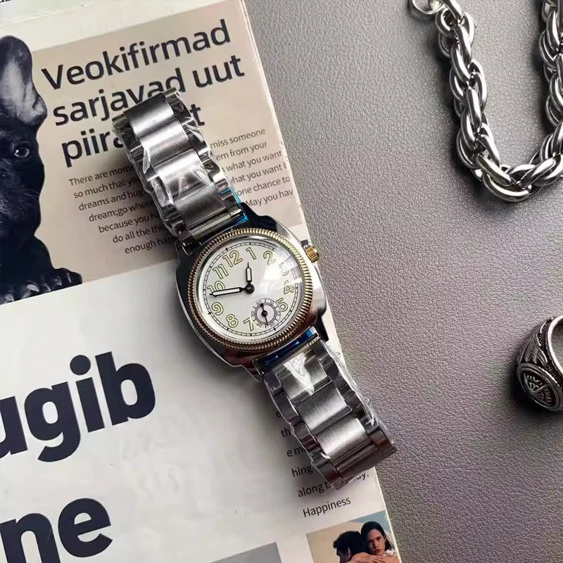 Unisex Y2K Retro Luminous Stainless Steel Quartz Watch Multiple Colors
