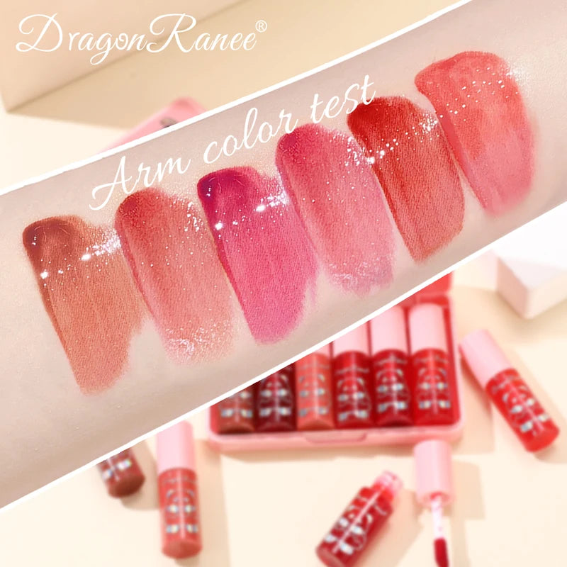 Lip Gloss Set - Moisturizing Nourishing Long-Lasting Waterproof Mirror Gloss 6 Pieces