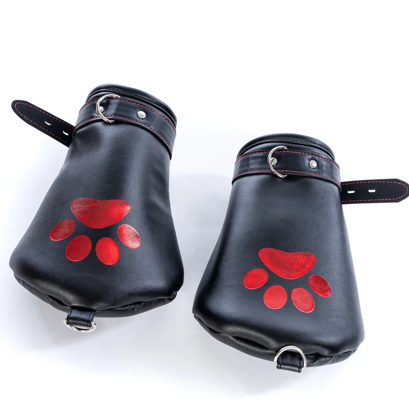 Halloween Dog Paw Toy - Cute Sponge PU Gloves for Cosplay & Stage Props