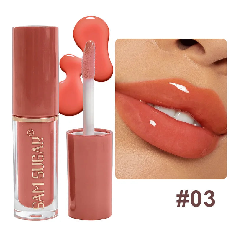 Long Lasting Lip Gloss Oil - Moisturizing Lip Tint for Fade & Lip Lines