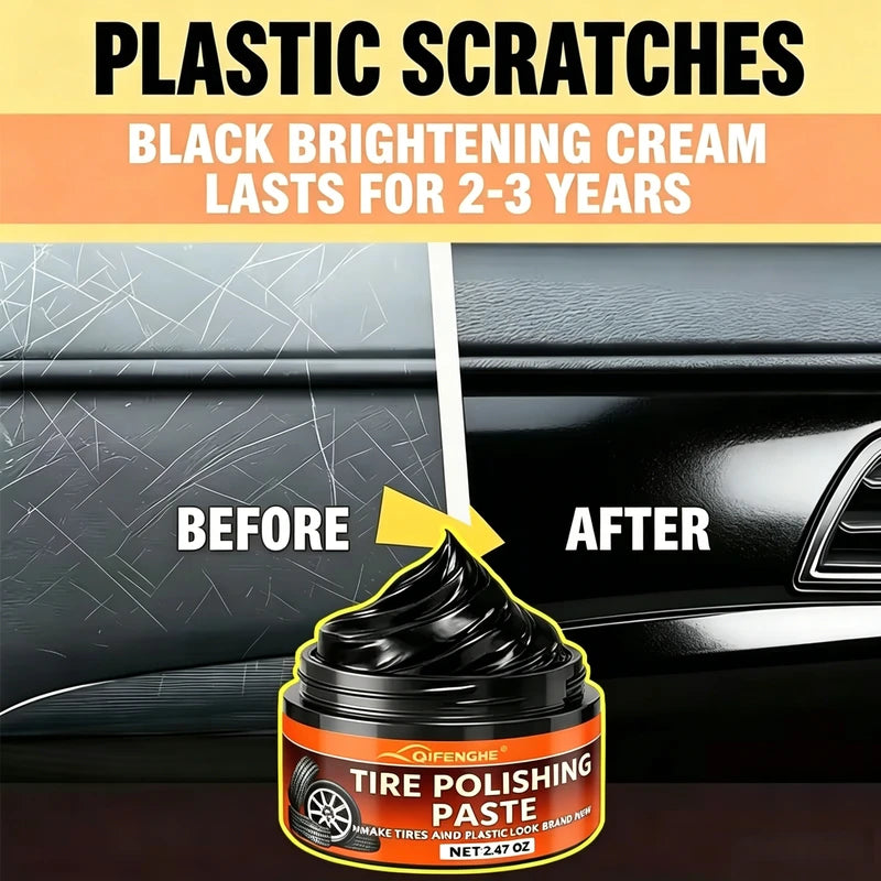 Tire Retreading Wax for Faded Tires Protection & Renewal - Vehicle Maintenance