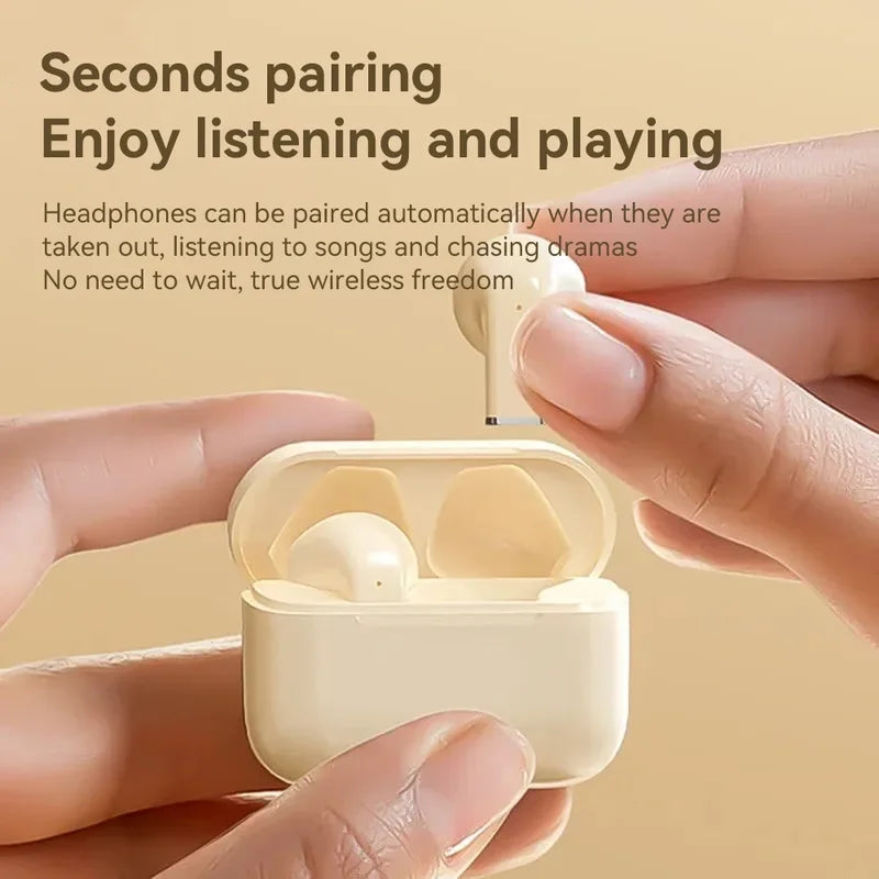 True Wireless Bluetooth Earbuds Stereo Headset with Microphone for Android & iPhone