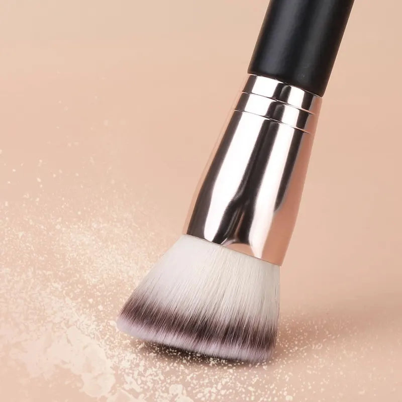 Double Ended Makeup Brush for Face and Concealer - Blending and Powder