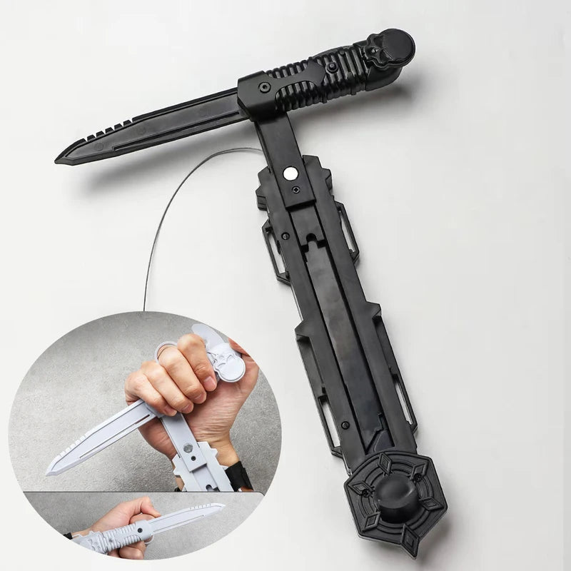 Retractable Sword Toy for Cosplay and Interactive Play - Safety Certified Plastic Toy Sword
