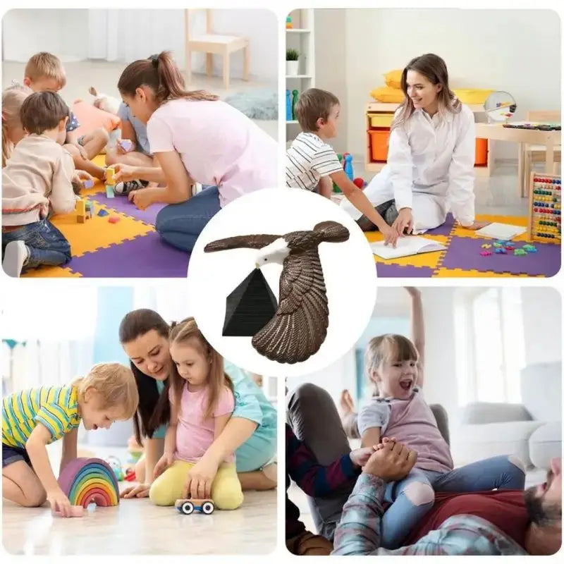 Interactive Balance Eagle Bird Toy Physics Puzzle Kids Science Gift