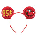 Festival Mouse Ears Headband - Glitter Cartoon Hair Accessory for Kids & Teens