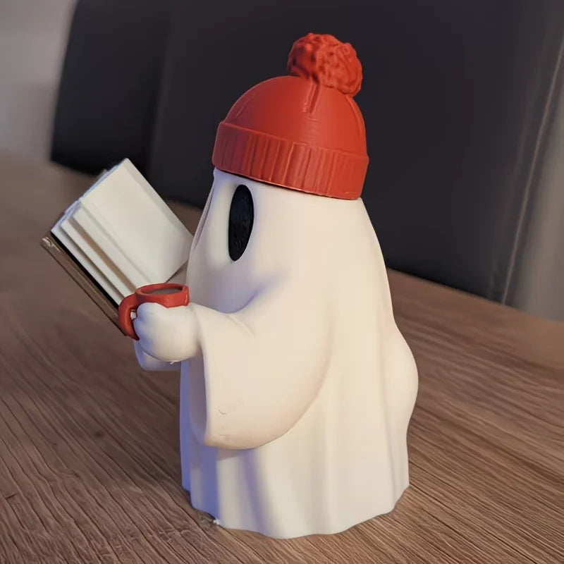 Cute Ghost Figurine - Halloween & Christmas Decor | Living Room & Desk Ornament