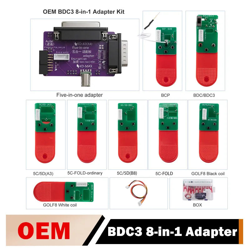 8-in-1 Key Programming Adapter Kit for VAG BMW Encrypted Keys