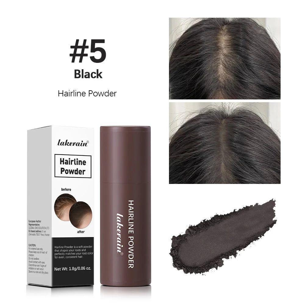 Waterproof Hairline Powder Root Cover Up for Natural Hair & Brow Enhancement - Multiple Colors