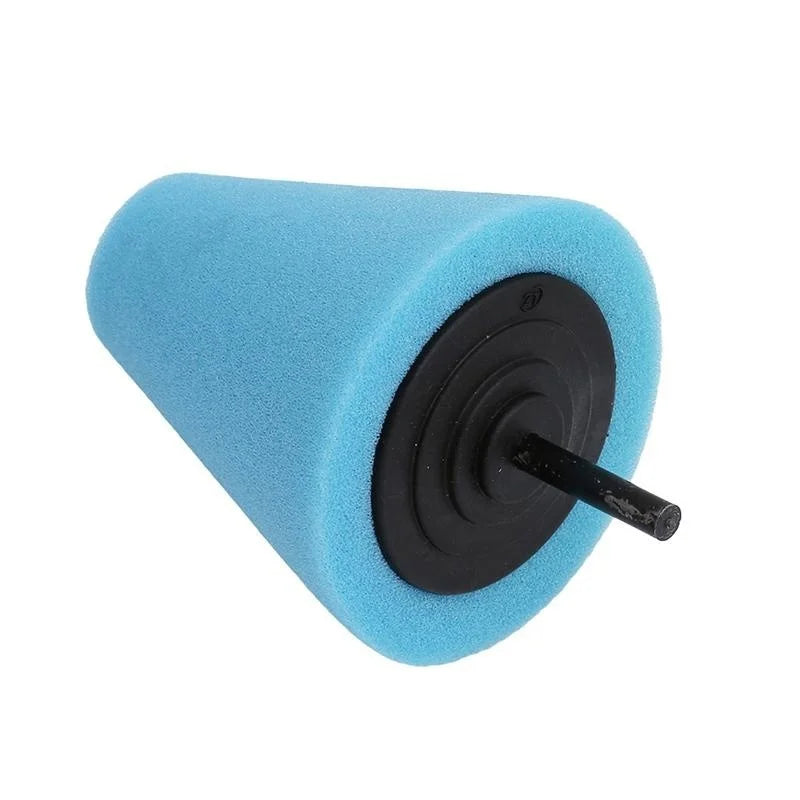 Car Hub Polishing Sponge Grinding Wheel Conical Metal Plastic Detailing Tool