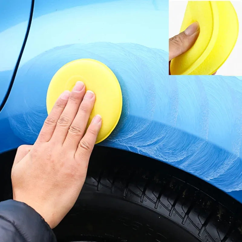 Car Waxing Polish Foam Sponges 12-Pack High-Density Detailing Applicator Pads