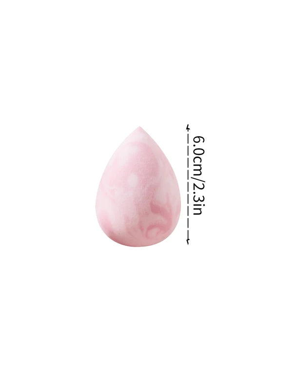 6-Piece Makeup Sponge Set with Powder Puff - Soft Cosmetic Blenders for Face Makeup