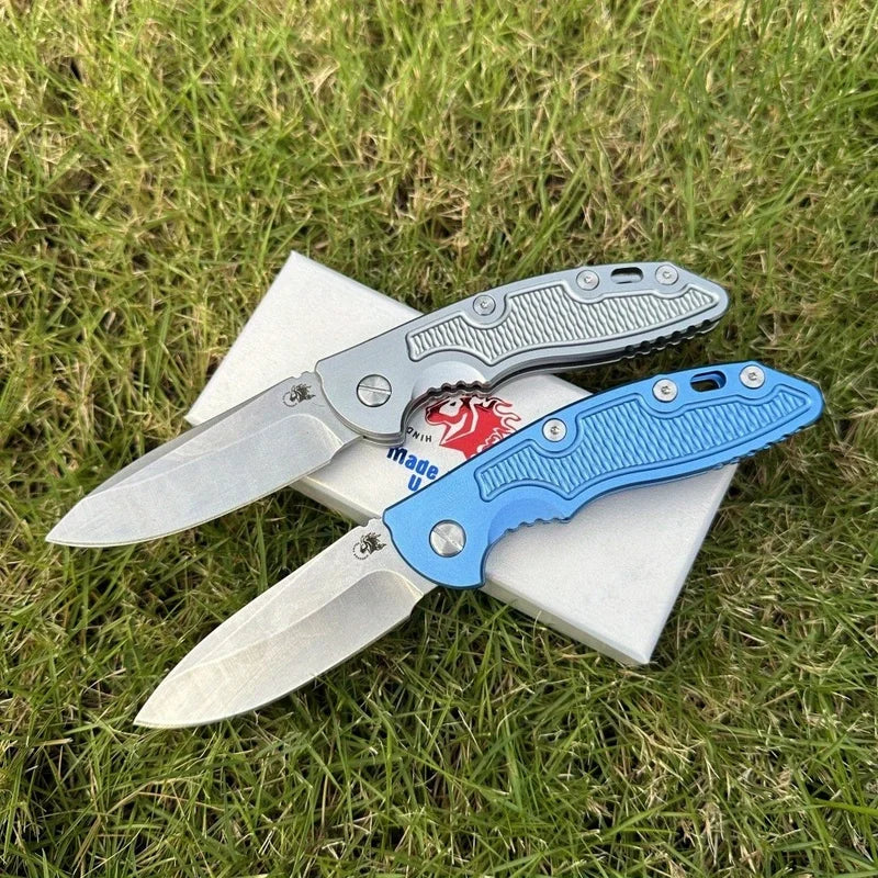 Multifunction Folding Pocket Knife with D2 Steel Blade and Aluminum Handle