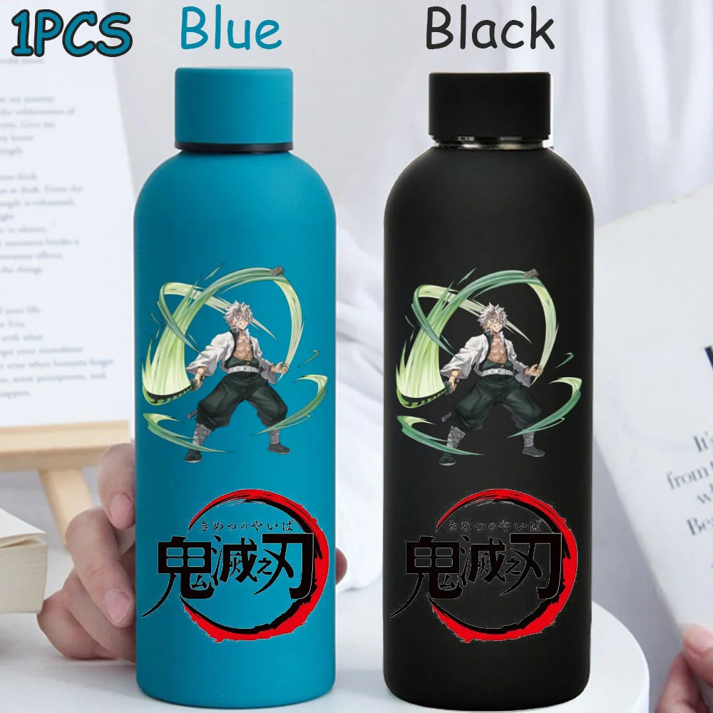 Kimetsu No Yaiba 500ML Insulated Water Bottle Anime Character Drink Cup