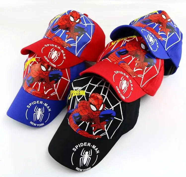 Children's Spiderman Baseball Cap - Superhero Sun Hat for Kids