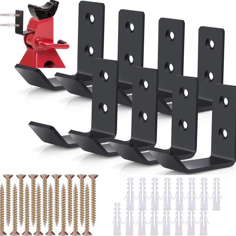 Heavy Duty Metal Utility Wall Hooks for Garage, Warehouse & Home Organization