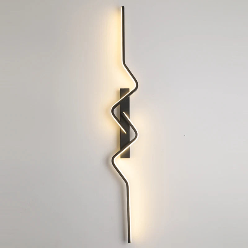Modern Nordic Wall Light Long Decorative LED Fixtures for Living Room & Corridor