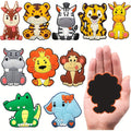 10PCS Cute Animal Refrigerator Magnets Set - Kitchen Decor & Whiteboard Accessories