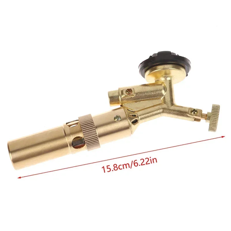 Portable Gas Torch Flame Butane Burner for Camping BBQ Welding Kitchen