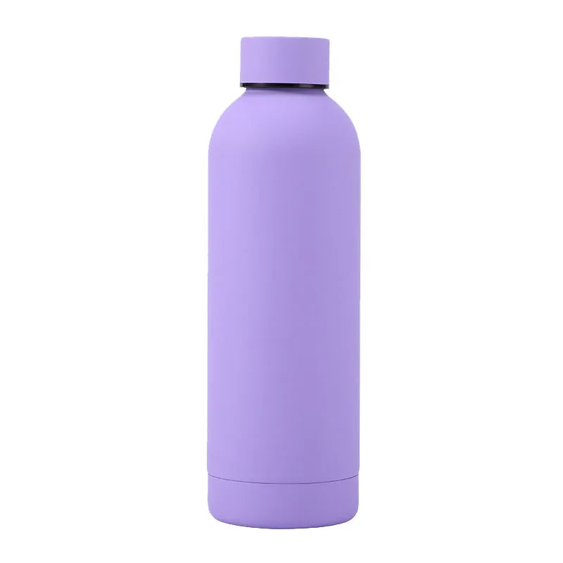 Insulated Stainless Steel Thermos Cup - 500/750ML Outdoor Sports Water Bottle
