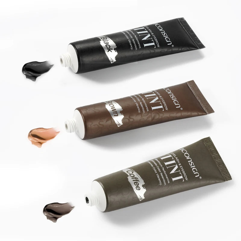 Eyebrow & Lash Tint Kit - Waterproof Long Lasting Dye for Brows and Eyelashes