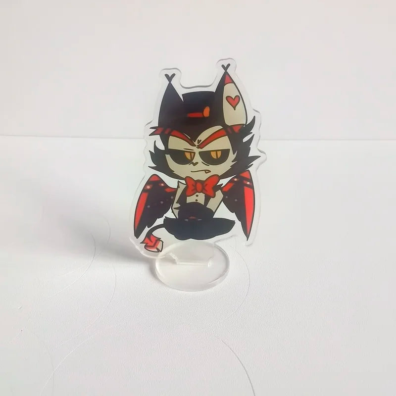 Anime Hazbin Hotel Alastor Morningstar Cosplay Acrylic Stand Cartoon Figure Birthday Gift Decor Collection