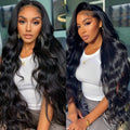 Women’s 30-46 Inch Body Wave Lace Frontal Wig Human Hair Full Head 13x4 13x6 4x4 360 Brazilian
