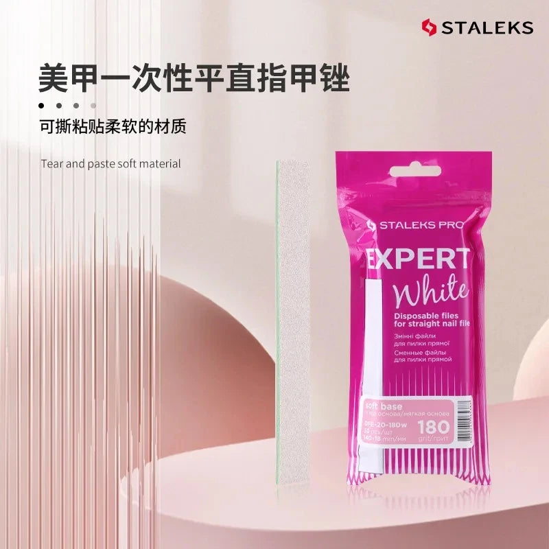 Disposable Nail Sponge Polishing Bar Set for Manicure & Nail Care