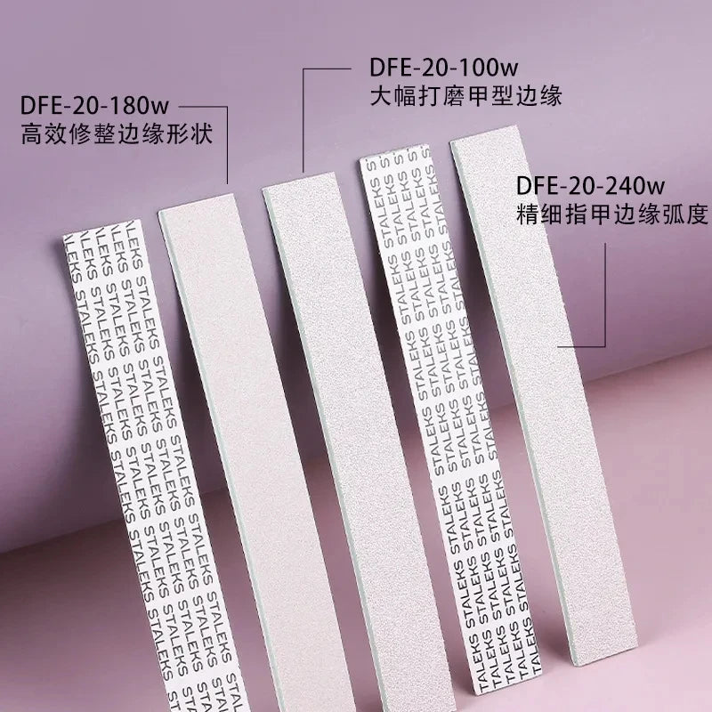 Disposable Nail Sponge Polishing Bar Set for Manicure & Nail Care