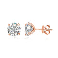 Moissanite Stud Earrings for Women Men 0.1-5ct D Color Round Diamond Jewelry