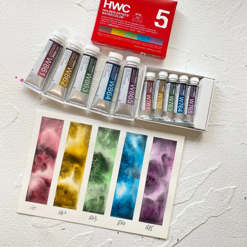 Holbein Artist Watercolor Paint Set 5ml/15ml Professional Art Supplies