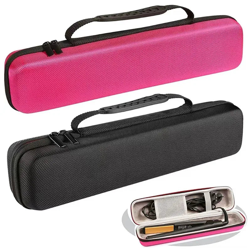 Travel Hair Straightener Storage Bag Waterproof Anti-Fall EVA Case