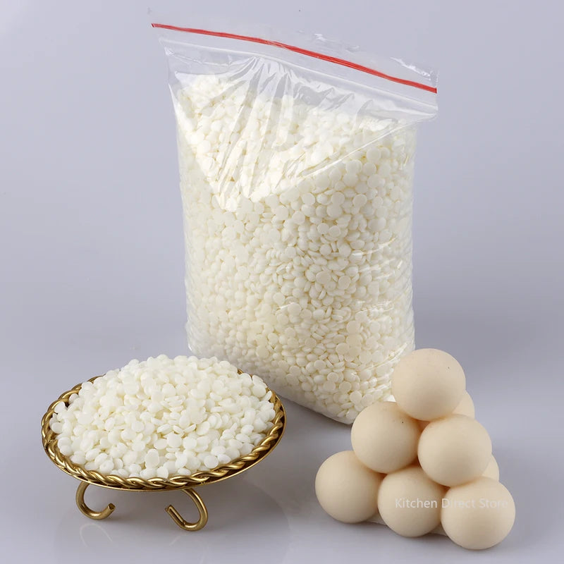 Natural Soy Wax for Candle Making - 500g or 1Kg, Unscented, Eco-Friendly Raw Material