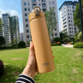 Insulated Stainless Steel Travel Water Bottle - Hot & Cold Drink Thermos Mug